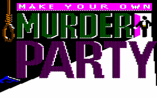 Make Your Own Murder Party Title Screen